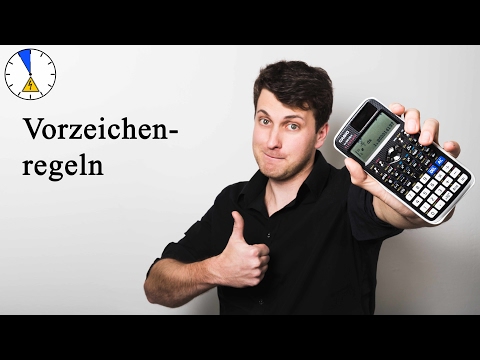 Was sind Vorzeichenregeln? Vorzeichen beim Rechnen Minus und Plus