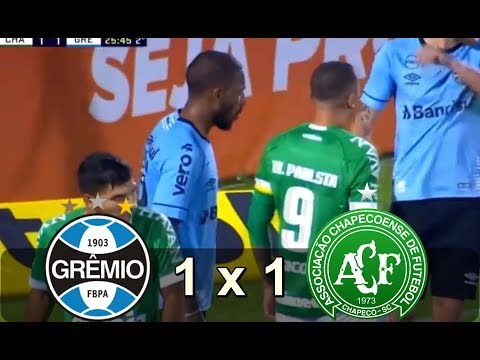 Chapecoense 1 x 1 Grêmio - Gols & Melhores Momentos (HD) - Brasileirão 2018