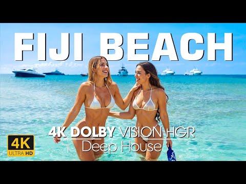 4K Fiji Summer Beach 2025 🍓 Best Tropical Deep House & Chill Out Music | Imagine Deep