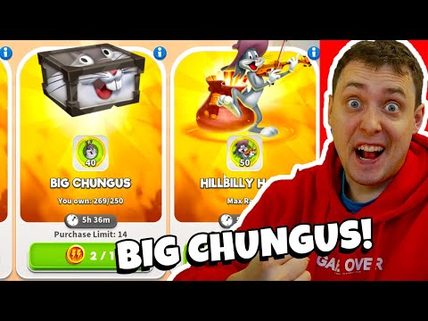 NEW BIG CHUNGUS CHEST! NEW EVENT! in Looney Tunes World of Mayhem