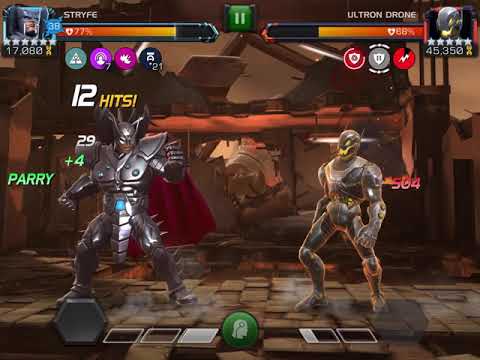 MCOC Rank 3 Stryfe One Shots Variant 1.2 Ultron Drone