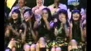 nabilah jkt48 and sule joget bareng di OVJ