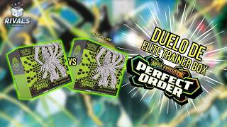 ¡Duelo de ETBs! | Adios a Perfect Order 🥲| Pokémon TCG