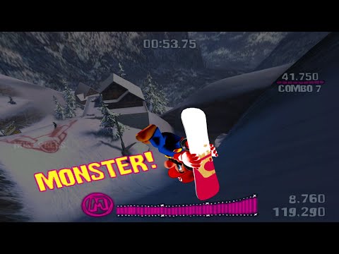 SSX on Tour Mario Gameplay Gamecube (HD)