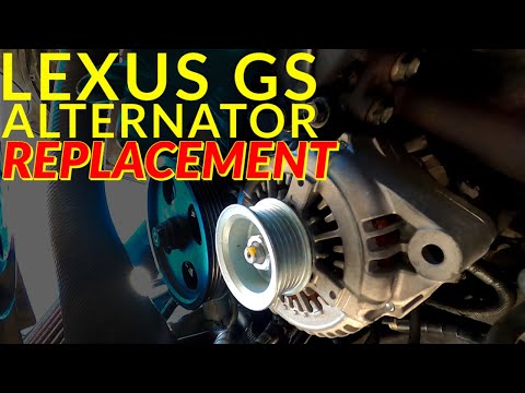 Lexus GS Alternator Replacement
