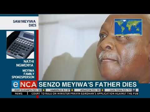 Senzo Meyiwa's father has died