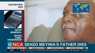 Senzo Meyiwa's father has died