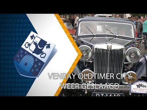 Venray Oldtimer City weer geslaagd - 1 augustus 2016 - Peel en Maas TV Venray
