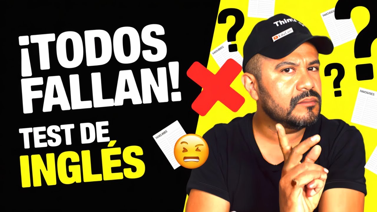 Si Fallas Estas Preguntas No Sabes Nada De Inglés | TEST NIVEL DE INGLES