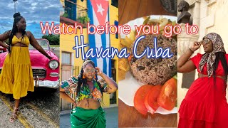 Cuba Travel Tips 2023: Cuba Review| Black Women Solo American Traveler |Things You NEED to know