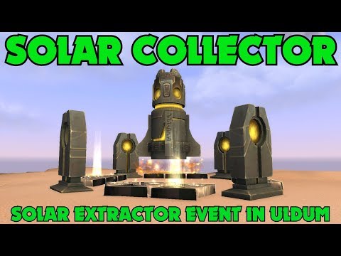WoW BfA 8.3 - Solar Collector / Solar Extractor Event in Uldum