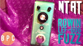 Video thumbnail for A Reason to HATE Fuzz - Rowin LEF-606 Fuzz - No Talk, All Tone by Budget Pedal Chap