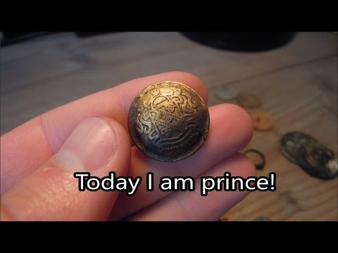 MD #105 Silver, a button and lead!