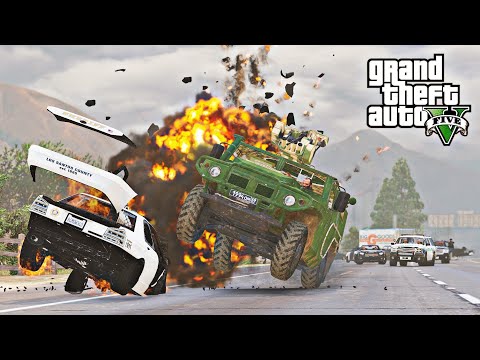 GTA 5 HIGH SPEED TIGR CAR CRASHES COMPILATION - DESTRUCTION