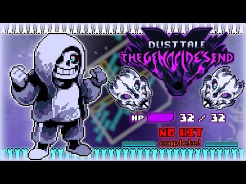 [NO HIT!] DUSTTALE: The Genocide's End - ACT 1 SANS FIGHT