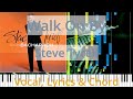 🎹Walk On By, Chord & Lyrics, Steve Tyrell, Synthesia Piano