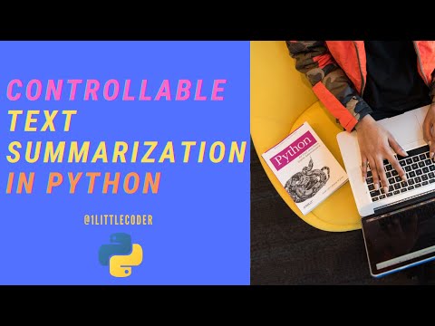 Controllable Text Summarization in Python based on CtrlSum | Applied NLP in Python