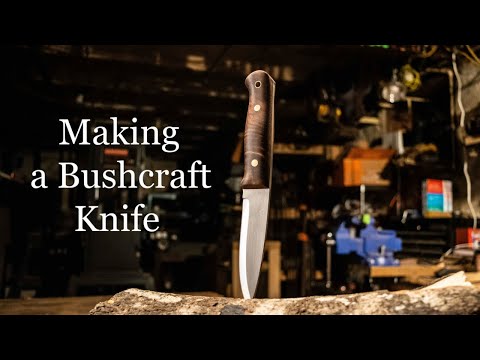 Making a Knife: The Bushcraft Woodlore Clone