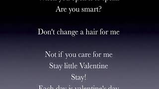 My Funny Valentine Rod Stewart With Lyrics Valentijn Selectie Selection A4 Education Only