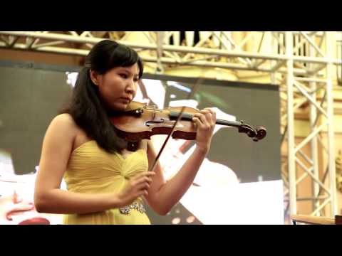 Meruert Karmenova (Kazakhstan) Johannes Brahms. Concerto in D Major, Op.77 (part 2)