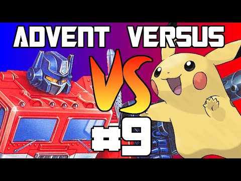 Advent Versus Day 9: Transformers vs Pokemon