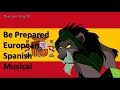 The Lion King Be Prepared European Spanish Musical