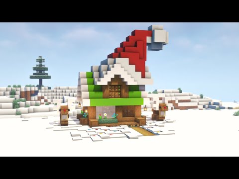 Ultimate Santa House Build in Minecraft!