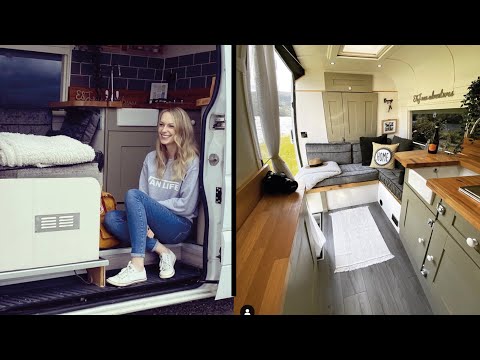 VAN TOUR | Incredible SELF-BUILD with FULL BATHROOM, SPARE BEDROOM (!) & Self-hiding TV