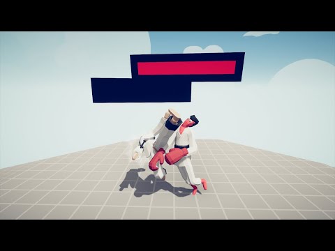 BOXER CHAMPION + HP BAR 1 vs 1 UNIT - TABS - Totally Accurate Battle Simulator