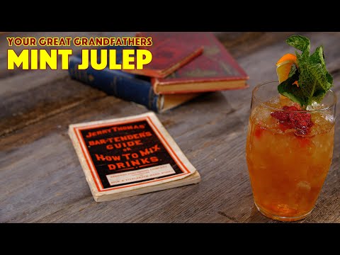 135 Year Old Mint Julep Cocktail Recipe - Cocktails After Dark - How To Make A Mint Julep Cocktail