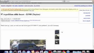 Craigslist Dayton Ohio Used Cars - Deals on Local Owner Vehicles in October 2012