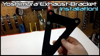 Yoshimura Exhaust-Bracket Installation: Ninja 300