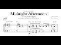 Midnight Afternoon intro - Taylor Eigsti transcription