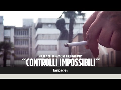 Vietato fumare negli ospedali, il direttore del Cardarelli: "E' una legge impossibile da rispettare"