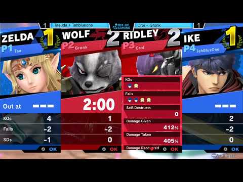 Taeuda + TehBlueOne vs Gronk + Croi - Ultimate 10/03/19 - SoTH70