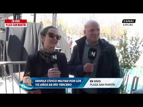 Desfile Cívico Militar por los 113 Años de Río Tercero