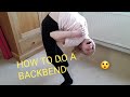 HOW To Do A BACKBEND
