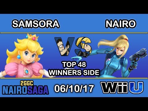 2GGC: Nairo Saga - Samsora (Peach) Vs. NRG | Nairo (Zero Suit Samus) - Top 48 Winners Side