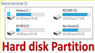 How to Create Partition on Windows 11 ll Partition Hard Drives in Laptop ll Super easy DIY