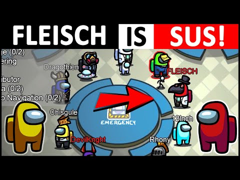 Among Us - Content Creator Event #1 - Highlights - Rhony/Chisgule and more