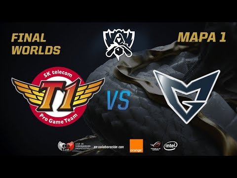 SK TELECOM T1 VS SAMSUNG GALAXY  - FINAL - WORLDS 2017 - MAPA 1