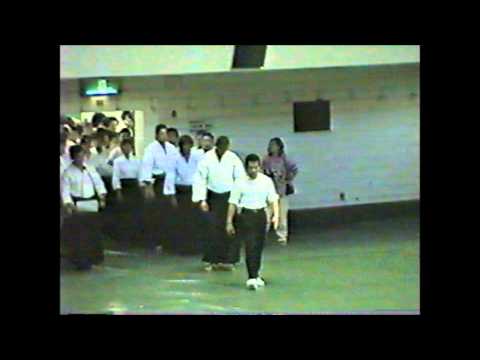 Steven Seagal at the All Japan Aikido Demonstration #33 in 1995