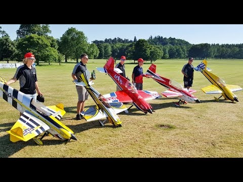"JASE THE ACE" DUSSIA & AZAEROSPORTS 3D DISPLAY TEAM - EXTREME FLIGHT AT WESTON PARK # 1 - 2017