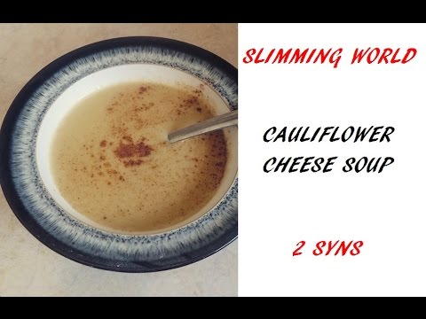 Cauliflower Cheese Soup Recipe (Unofficial Slimming World)