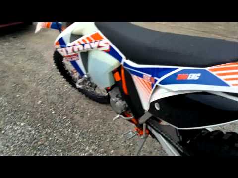 KTM 500EXC SixDays First startup