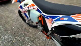 KTM 500EXC SixDays First startup