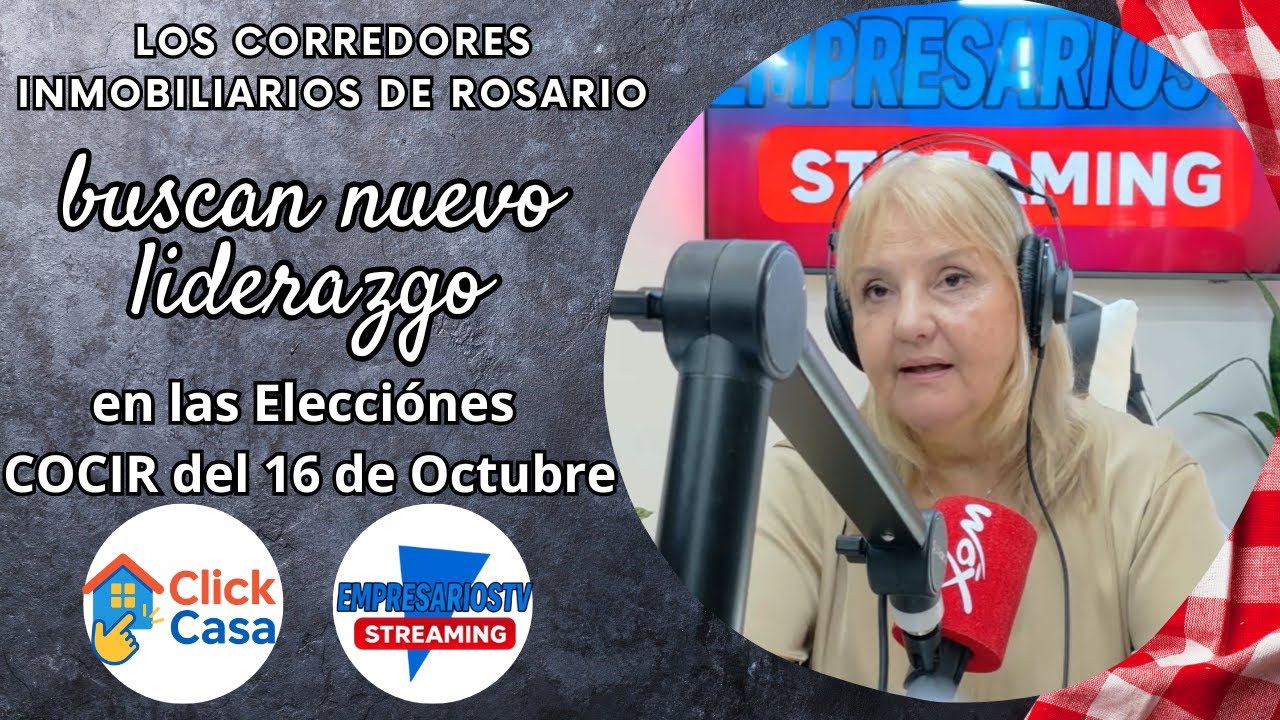 Los corredores inmobiliarios de Rosario ante nuevos desafíos del mercado, buscan quien los lidere.