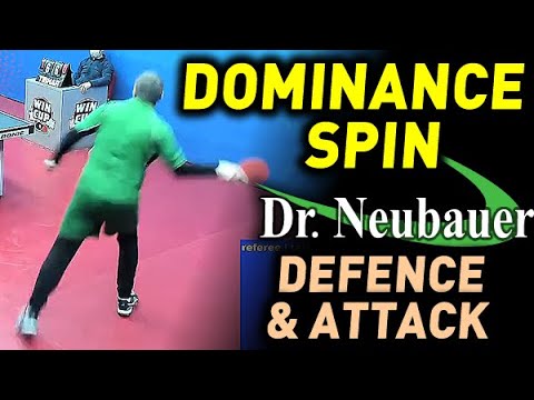 DOMINANCE SPIN & grippy long pips Dr Neubauer MONSTER CLASSIC, Sergey Kalenik