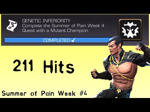 Summer of Pain Week #4 - GENETIC INFERIORITY - Namor Solos Darkhawk! - Marvel Contest of Champions