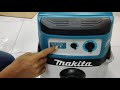 Makita DVC155LZX2 Akumuliatorinis dulkių siurblys 2x18 V Li-ion; Be akumuliatorių ir kroviklio! RAMIOJE!